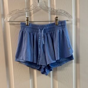 Target Women's Athletic Shorts in Light Blue